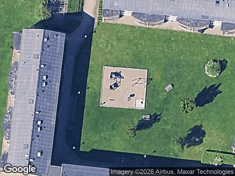 Satellitfoto af Legepladsen v. Bybuen