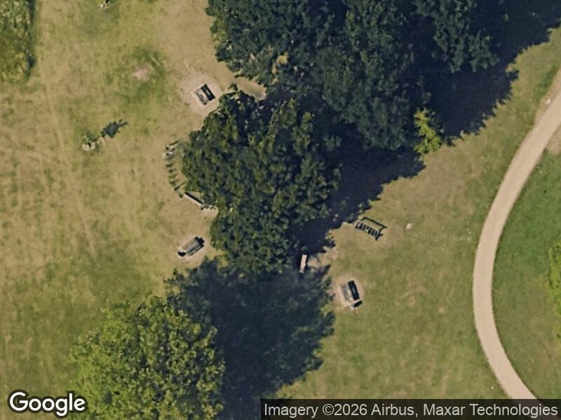 Satellitfoto af Legepladsen i Rebæk Søpark