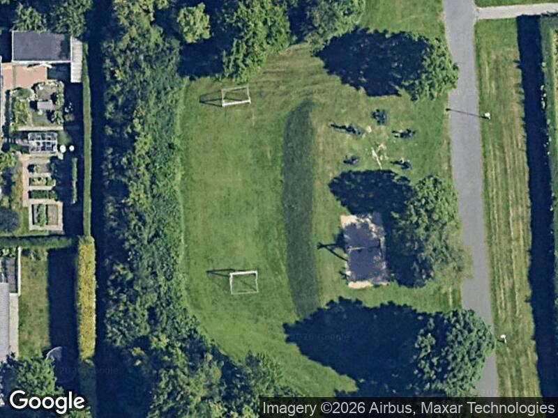 Satellitfoto af Legepladsen v. Siøvænget