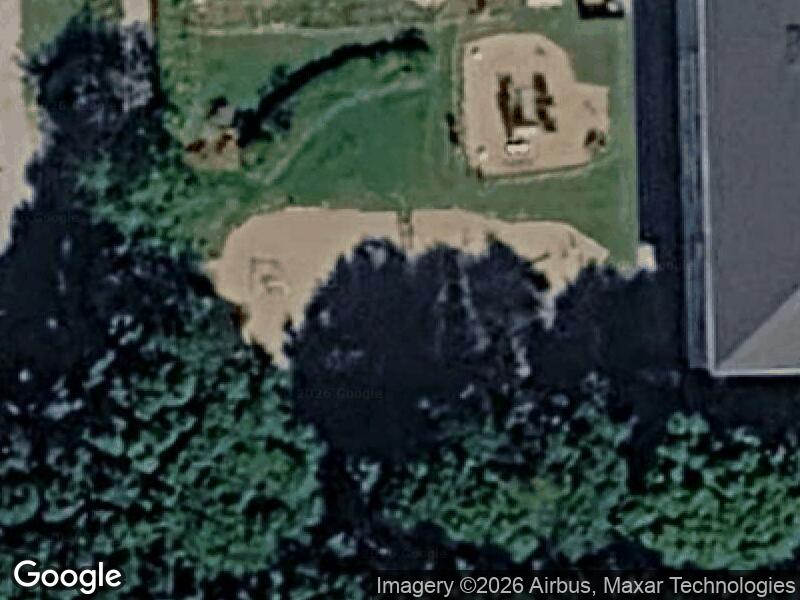 Satellitfoto af Legepladsen v. Skovvejen