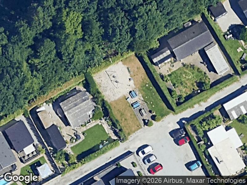 Satellitfoto af Legepladsen v. Haveforeningen Dybkjær