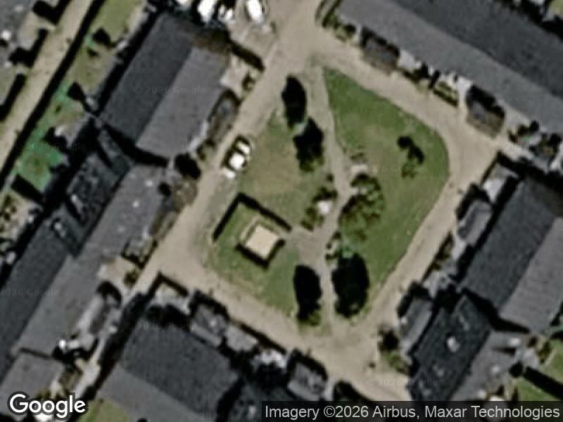 Satellitfoto af Legepladsen v. Straussvej