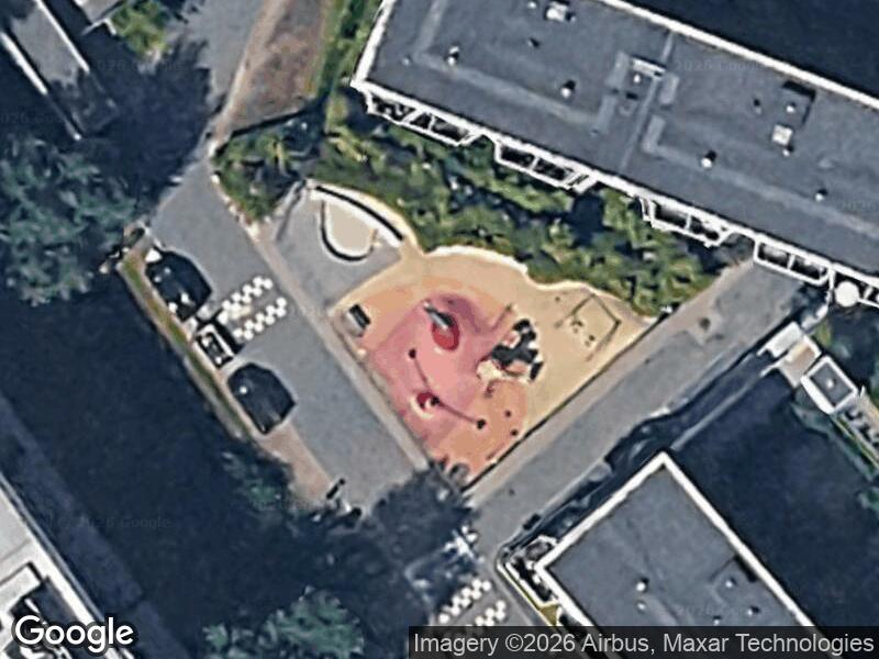 Satellitfoto af Legepladsen v. Munkeengen