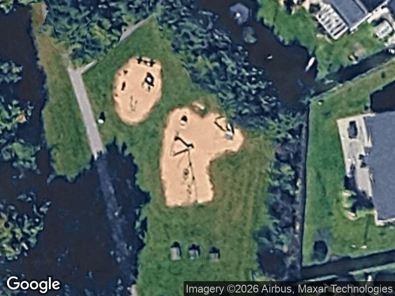 Satellitfoto af Legepladsen v. Lindegårdsvej