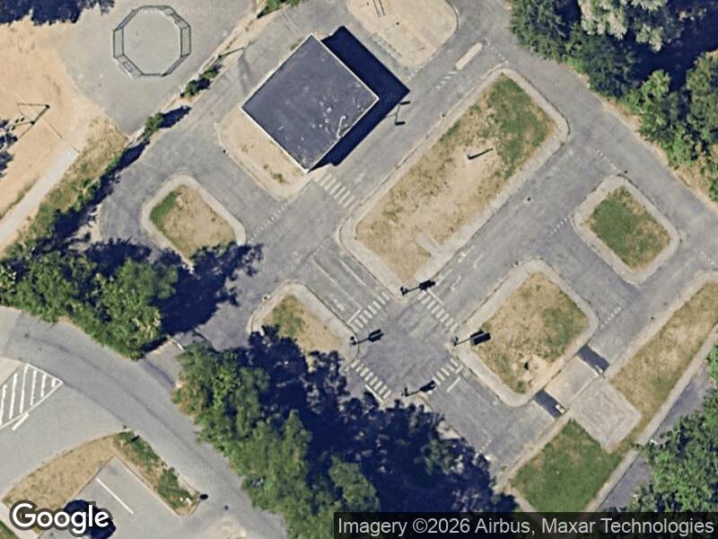 Satellitfoto af Trafikskolen