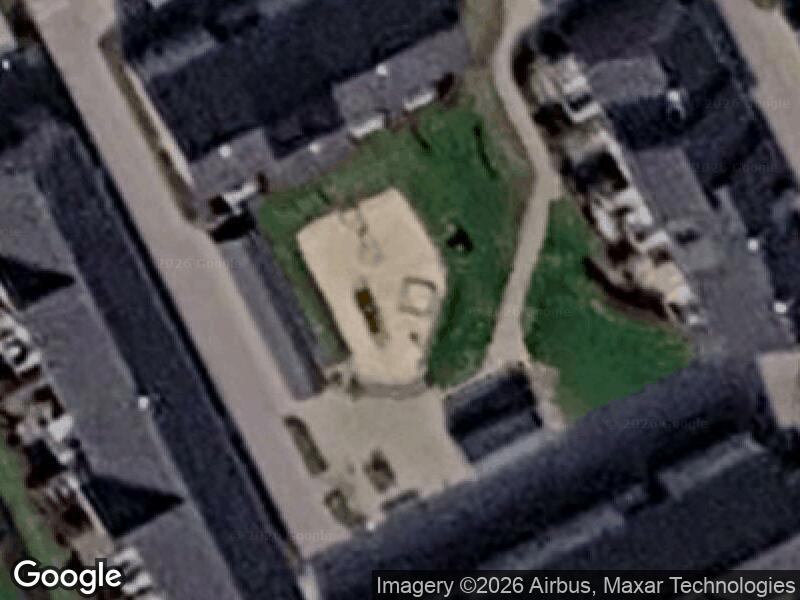 Satellitfoto af Legepladsen v. Børglumvej
