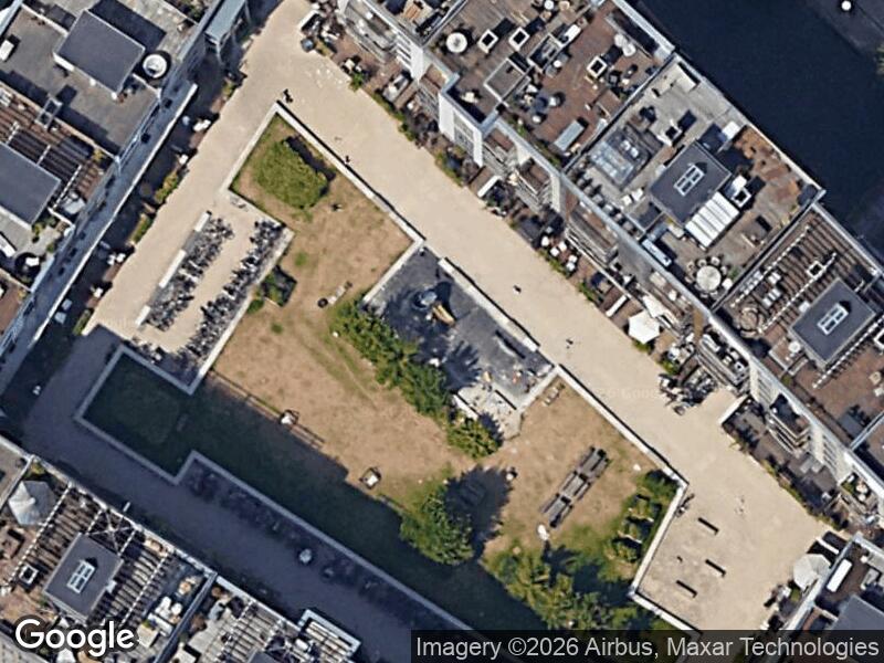 Satellitfoto af Legepladsen v. Kenny Drews Vej
