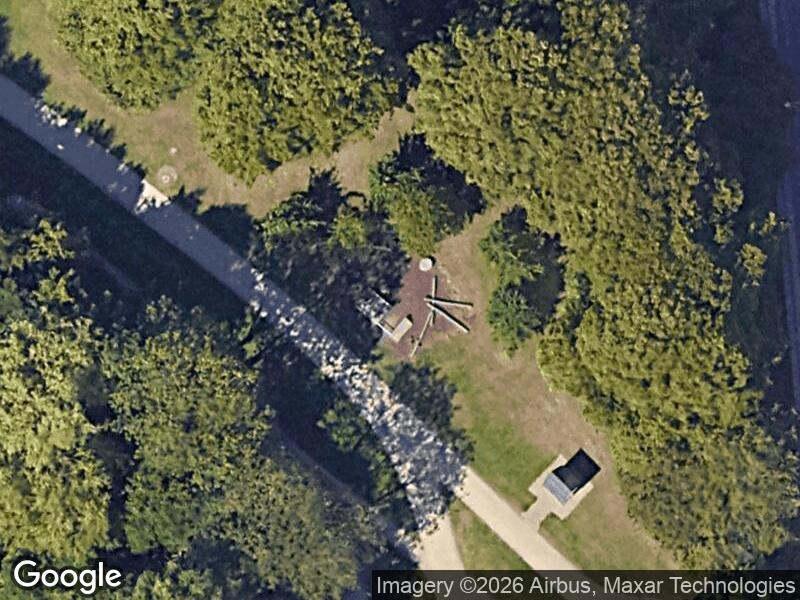 Satellitfoto af Legepladsen i Utterslev Mose