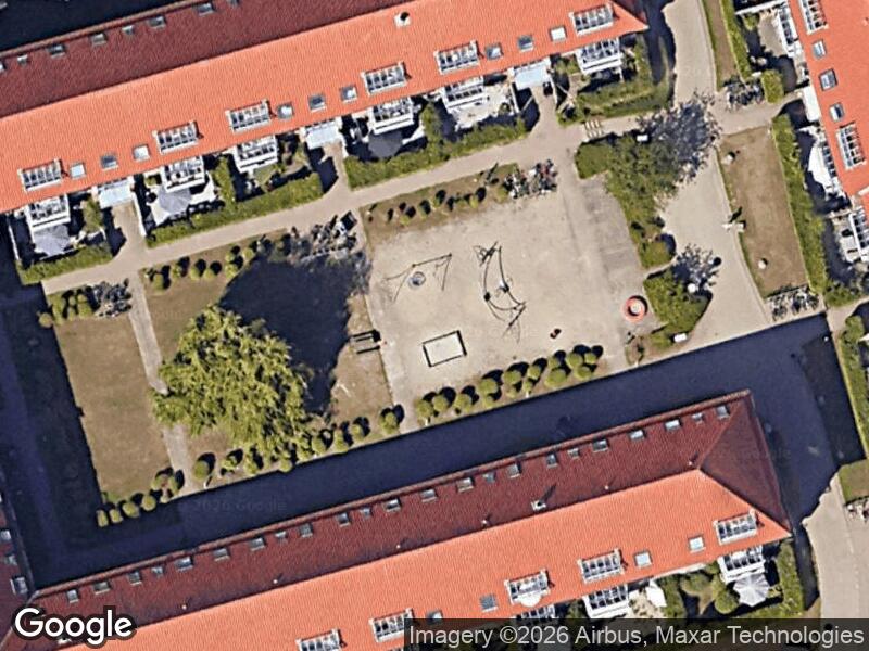 Satellitfoto af Legepladsen v. Ragnhildgade