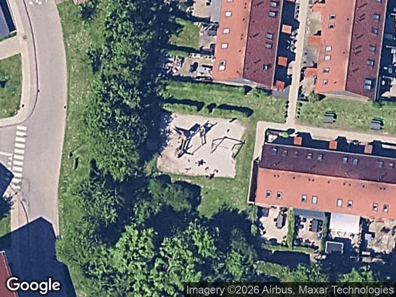 Satellitfoto af Legepladsen v. Pileparken