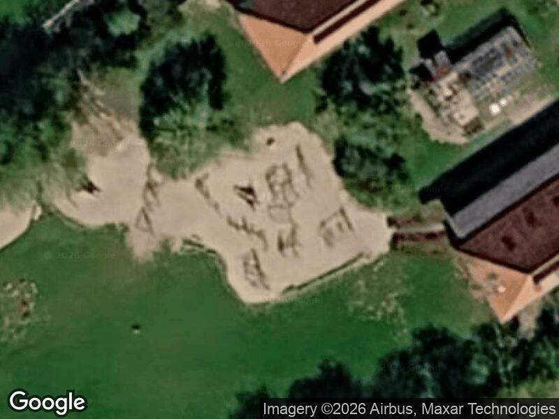 Satellitfoto af Legepladsen på Eltang Skole