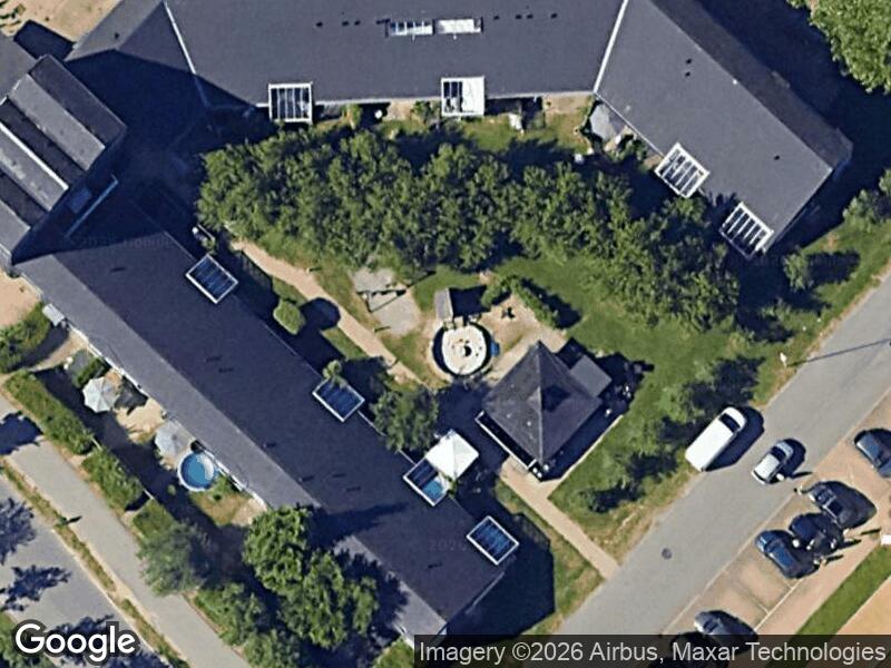 Satellitfoto af Legepladsen v. Blangstedgårds Allé