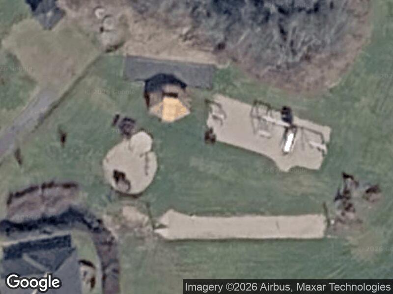 Satellitfoto af Legepladsen v. Præstegårdsheden