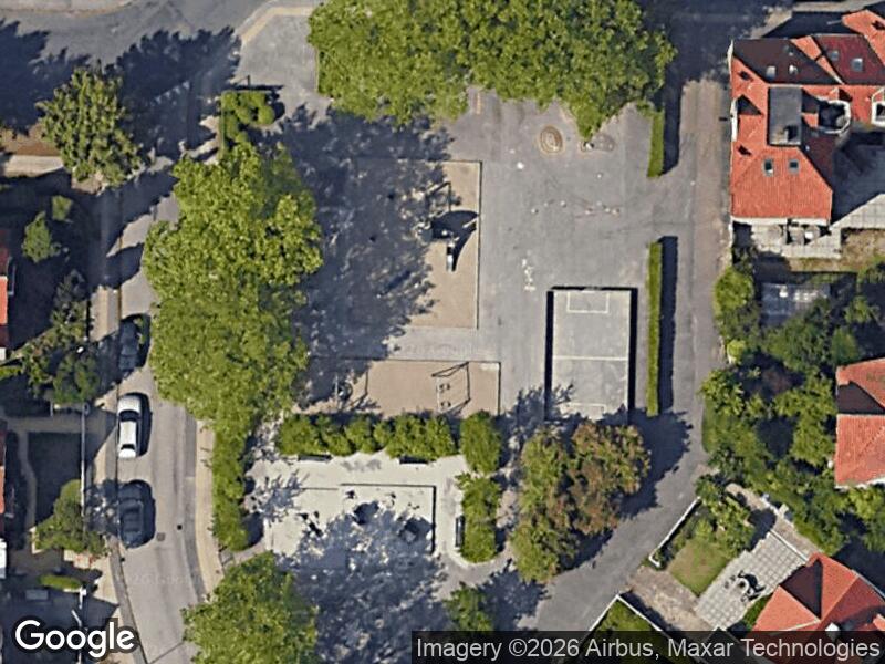 Satellitfoto af Elverparken