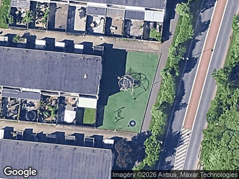 Satellitfoto af Legepladsen v. Rytterhusene