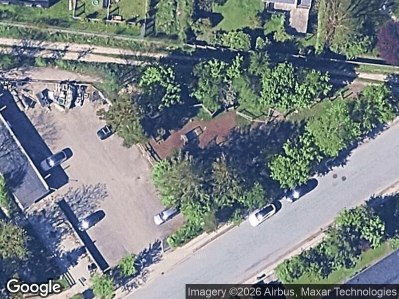 Satellitfoto af Legepladsen v. Skovbovænget