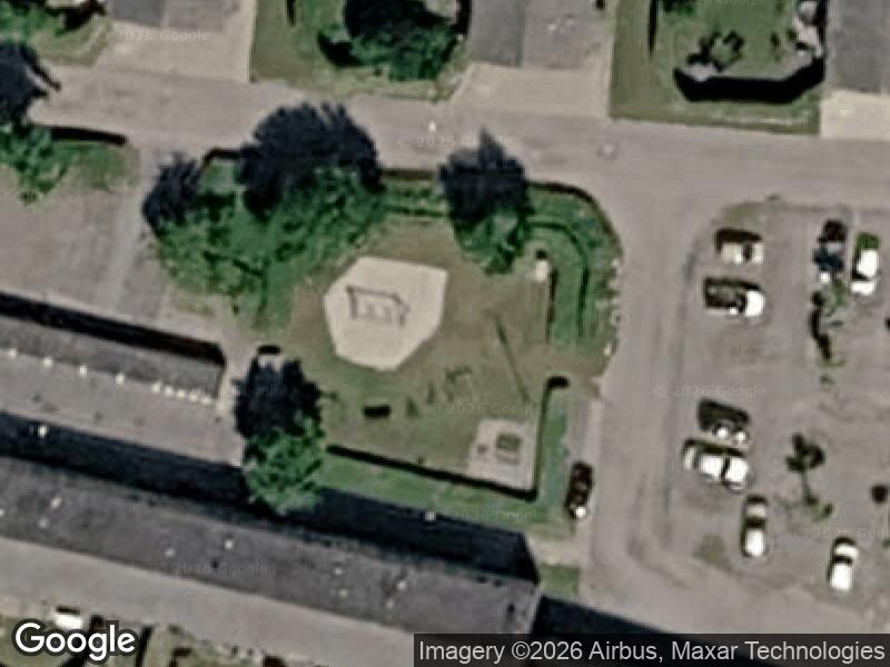 Satellitfoto af Legepladsen v. Nyhøjen