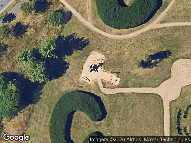 Satellitfoto af Legepladsen v. Vanddråben