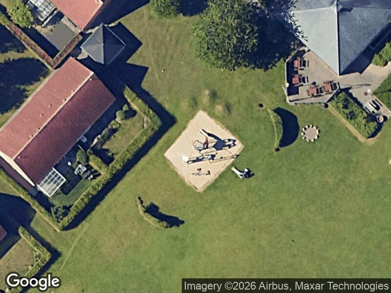 Satellitfoto af Legepladsen v. Brombærranken