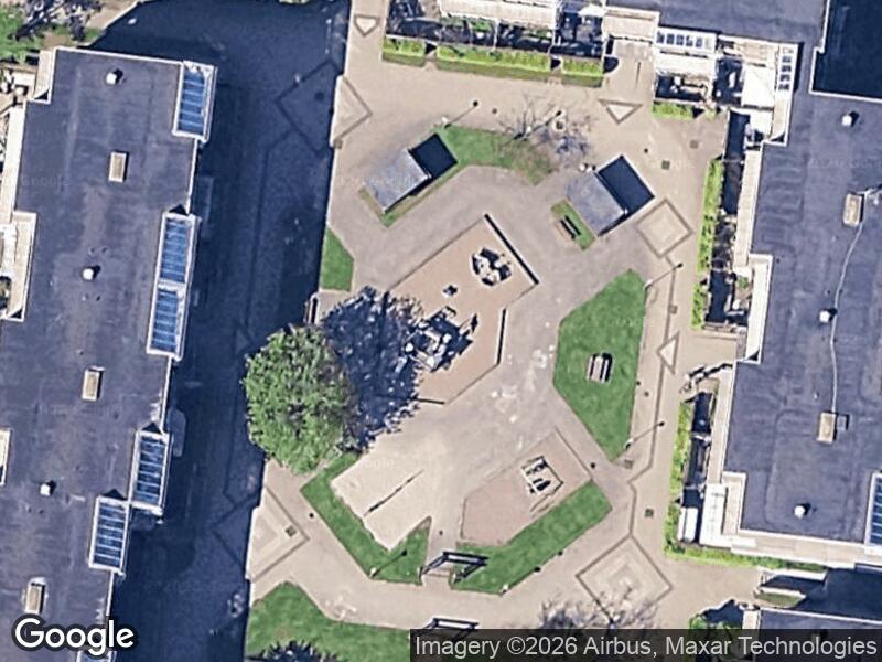Satellitfoto af Legepladsen v. Dyringparken