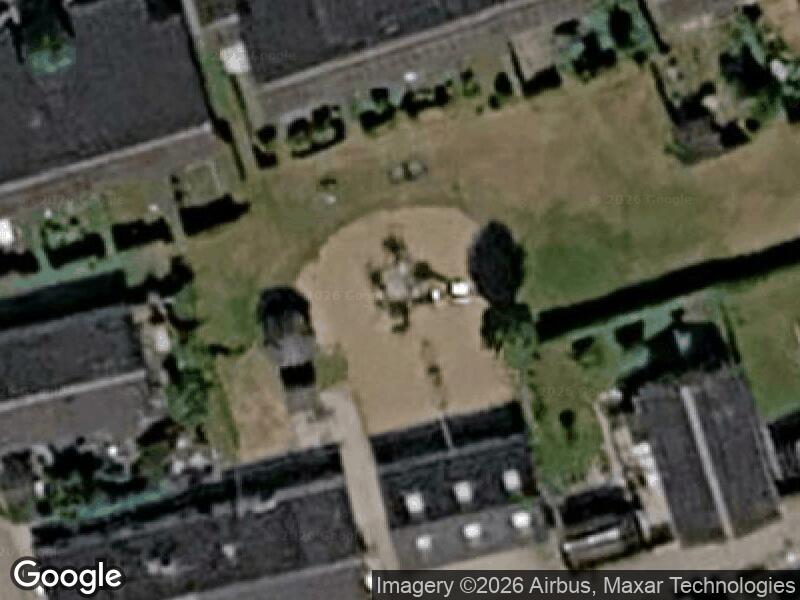 Satellitfoto af Legepladsen v. Oddesundvej