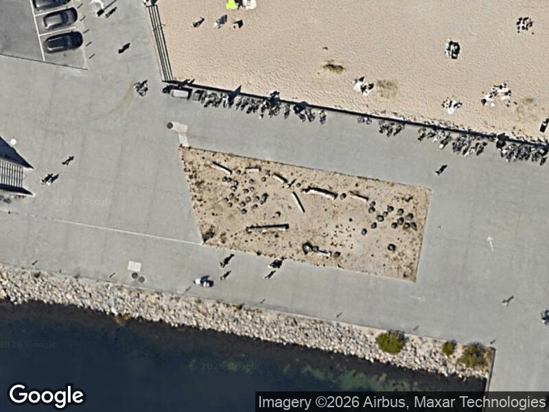 Satellitfoto af Legepladsen v. Havkajakvej