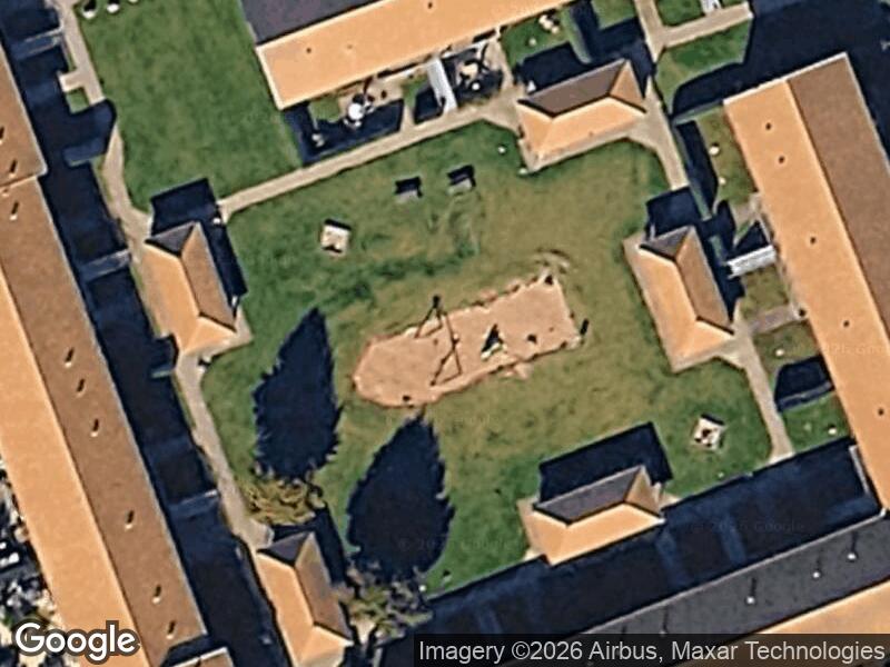 Satellitfoto af Legepladsen v. Brobæklunden
