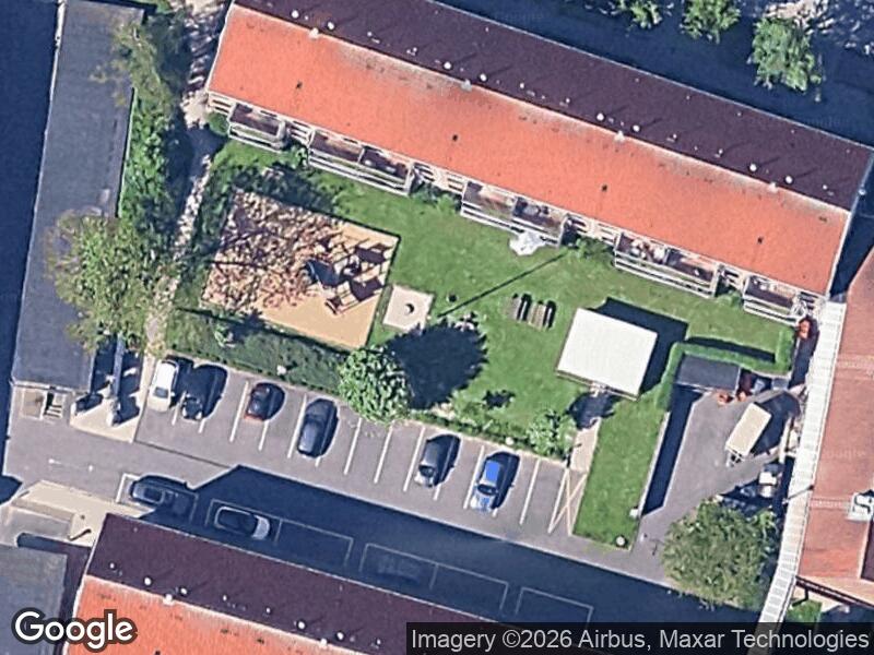Satellitfoto af Legepladsen v. Skovgårds Alle