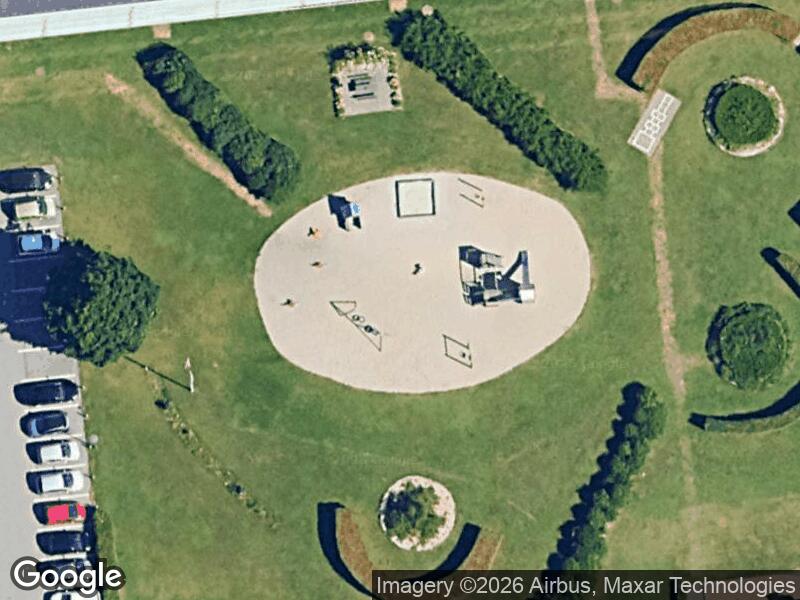 Satellitfoto af Legepladsen v. Fuglebakkevej