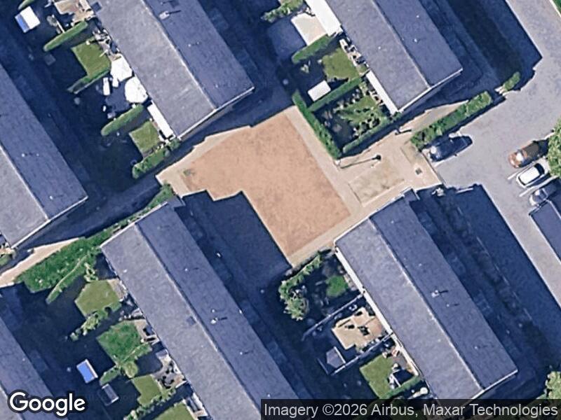 Satellitfoto af Legepladsen v. Tjurgården