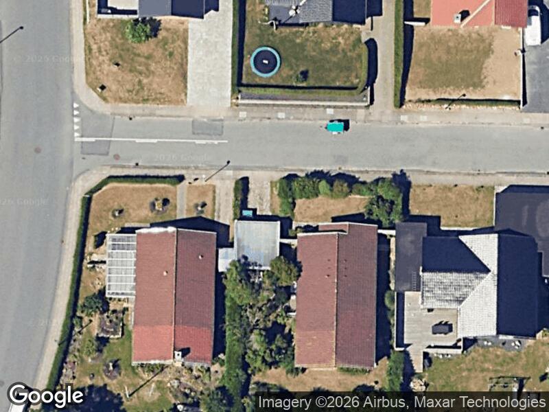 Satellitfoto af Legepladsen v. Gudrunvænget
