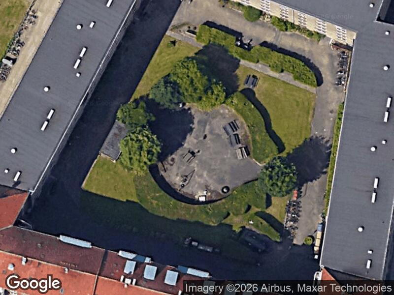 Satellitfoto af Legepladsen v. Rågårdsminde