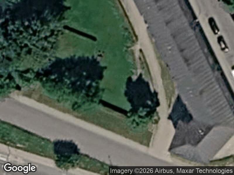 Satellitfoto af Legepladsen v. Borgmestervej