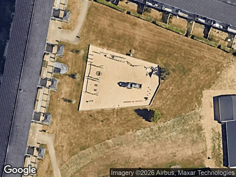 Satellitfoto af Legepladsen v. Bynkevej