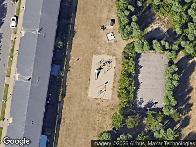 Satellitfoto af Legepladsen v. Grostedet