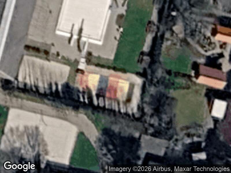 Satellitfoto af Legepladsen v. Frederiksgade