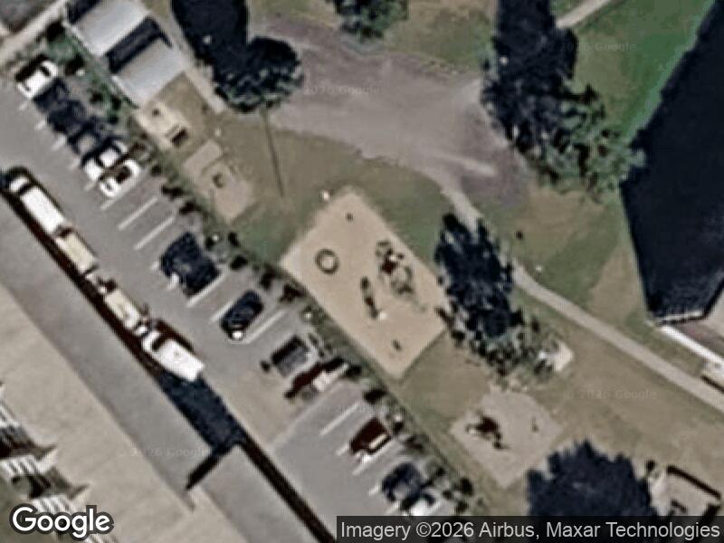 Satellitfoto af Legepladsen v. Kløvervej
