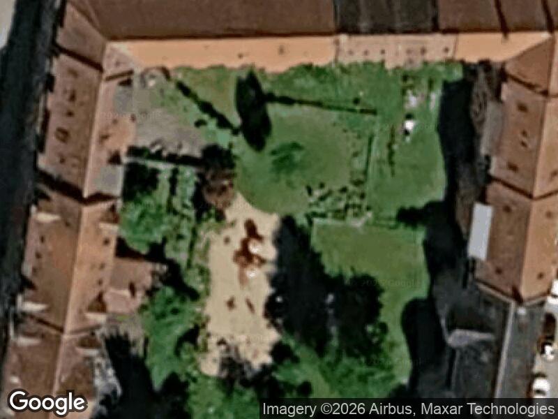 Satellitfoto af Legepladsen v. Sennelsgade