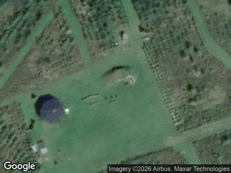 Satellitfoto af Aktivitetspladsen ved Vestermarie Folkeskov