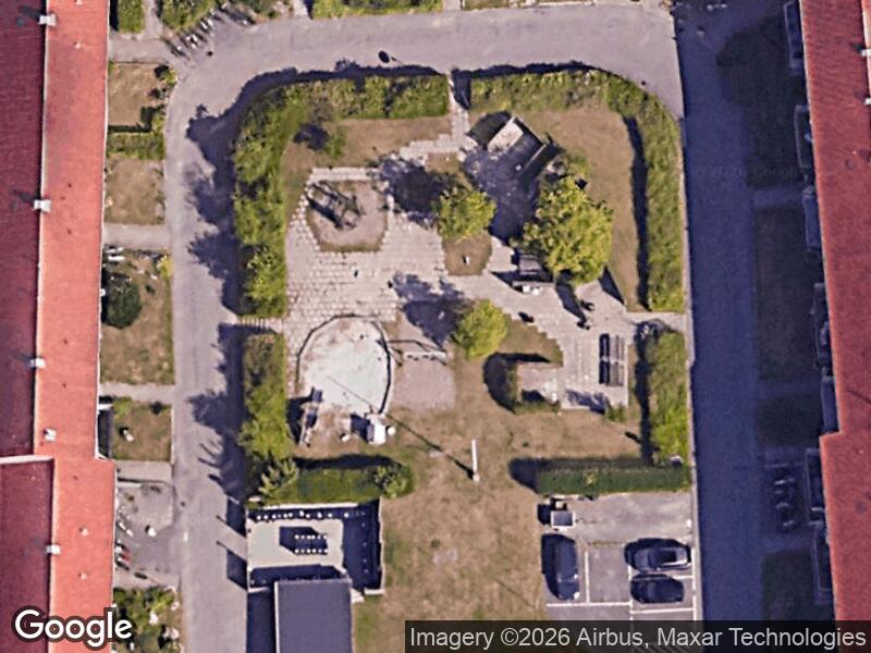 Satellitfoto af Legepladsen v. Lyngbygårdsvej