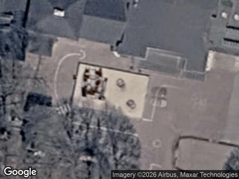 Satellitfoto af Legepladsen v. Thorsøvej