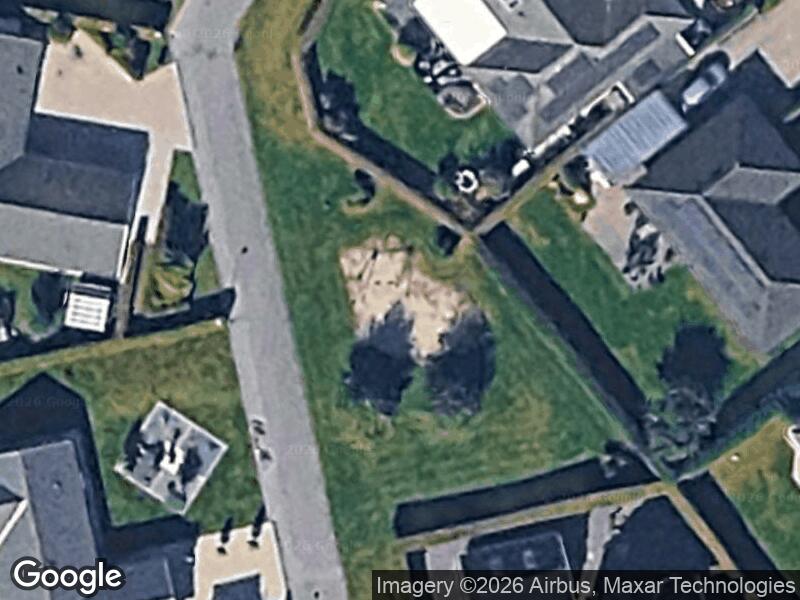 Satellitfoto af Legepladsen v. Rønnebærvej
