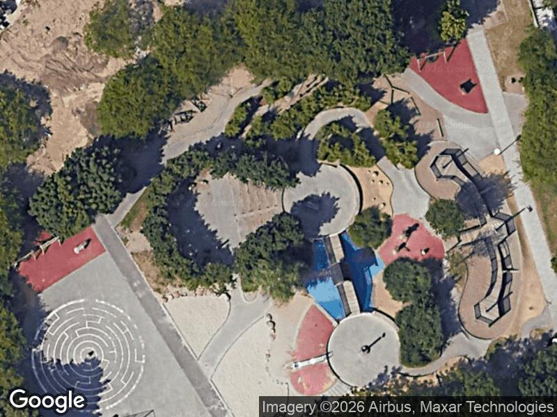 Satellitfoto af Legepladsen på Smyrnavej/Sundbyøster Plads