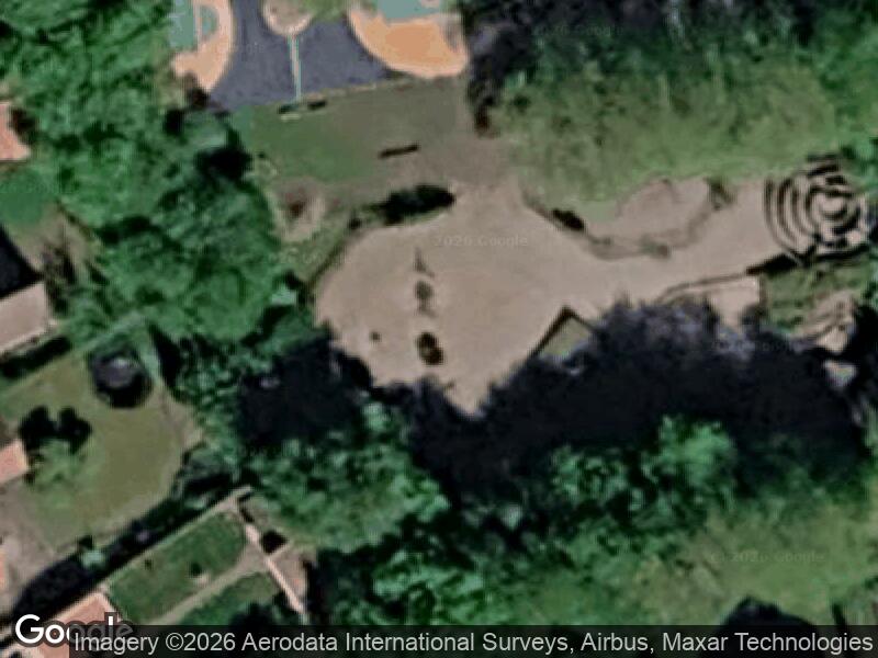 Satellitfoto af Legepladsen v. Hækkerupsvej