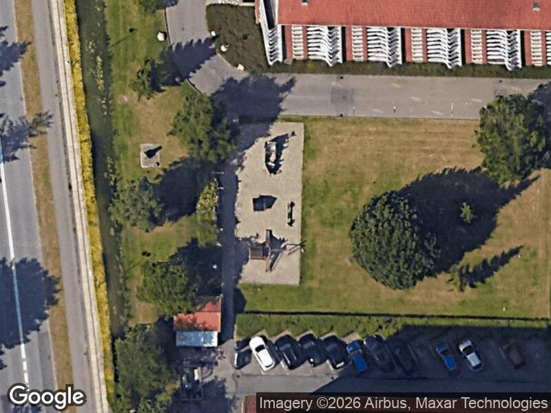 Satellitfoto af Legepladsen v. Brøndbyøster Torv