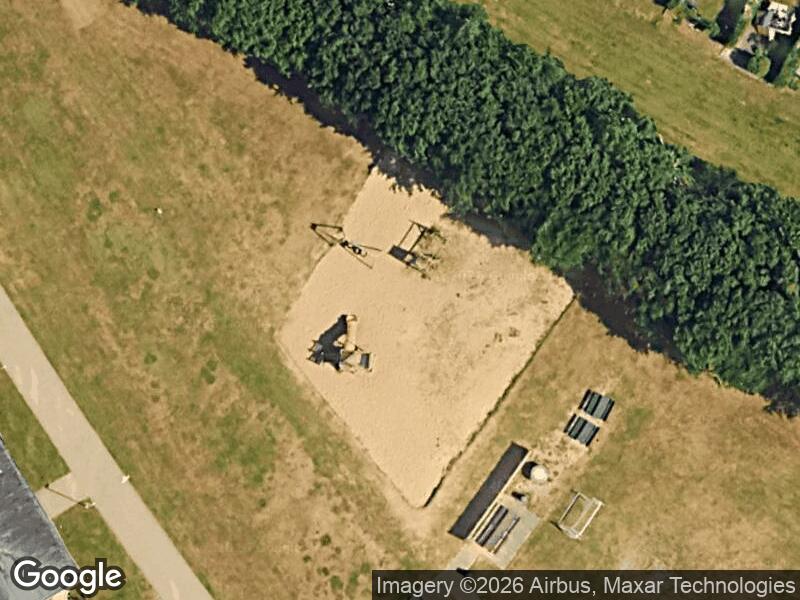 Satellitfoto af Legepladsen v. Thulevej