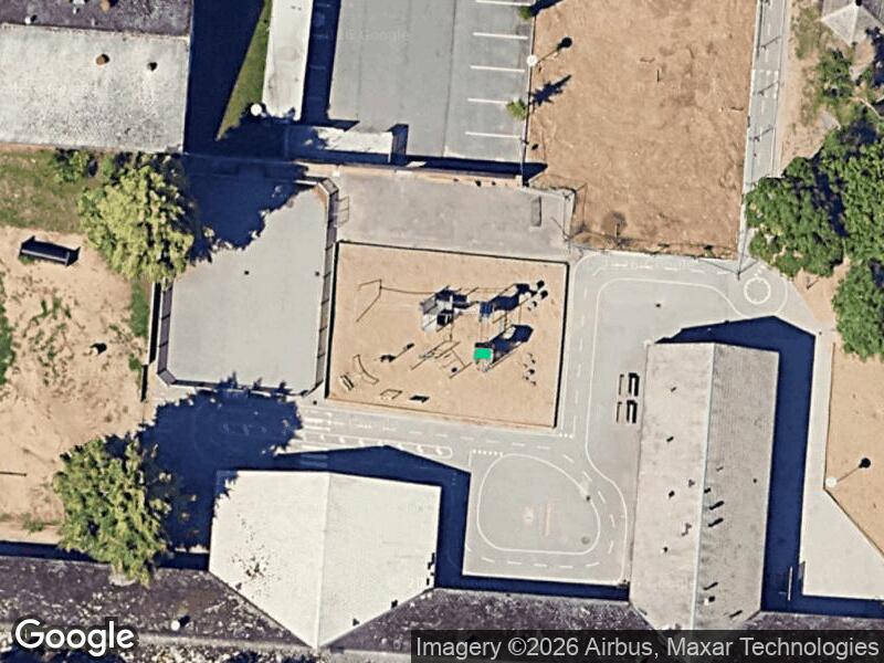 Satellitfoto af Legepladsen v. Væddeløbsvej