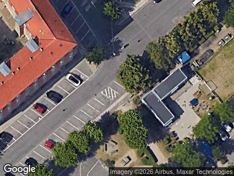 Satellitfoto af Frederiksberg