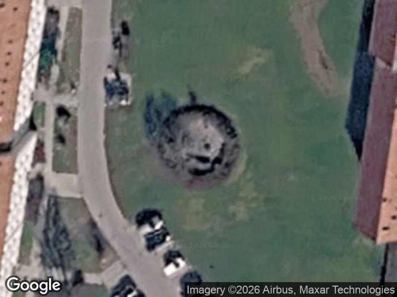 Satellitfoto af Legepladsen v. Blichersvej