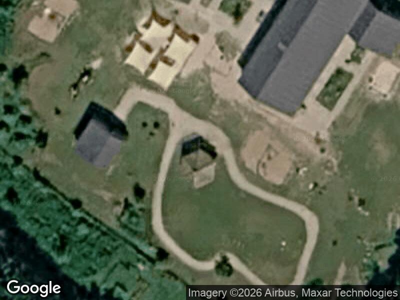 Satellitfoto af Bygholm Bakkers legeplads